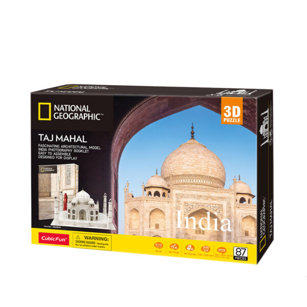 CubicFun 3D Пъзел INDIA TAJ MAHAL NATIONAL GEOGRAPHIC