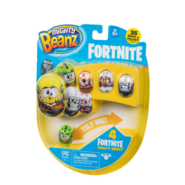 MIGHTY BEANZ FORTNITE Комплект бобчета 4 бр.