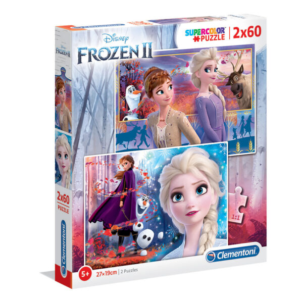 CLEMENTONI 2x60ч. Пъзел Frozen 2