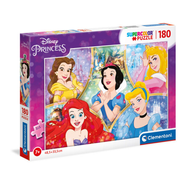CLEMENTONI 180ч. Пъзел Disney Princess