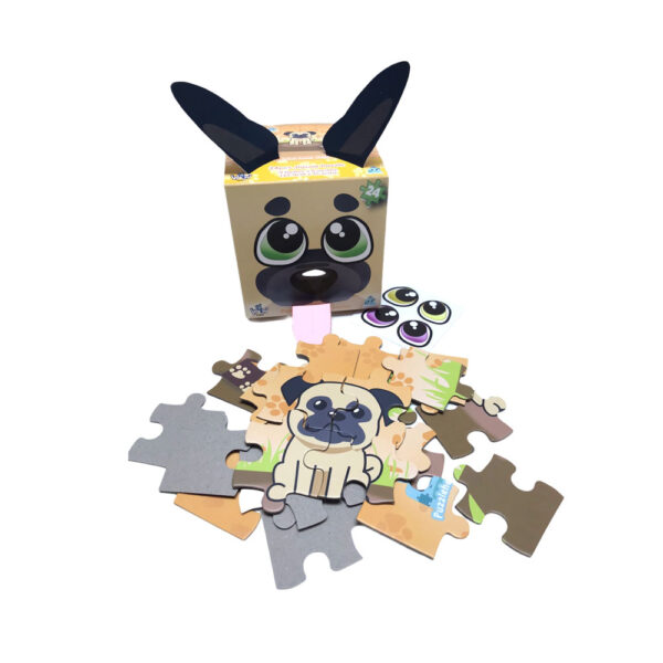 Y WOW Пъзел PuzzleHeadz 24 части - Куче
