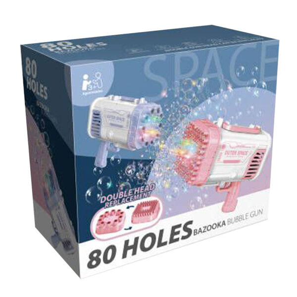 Yifeng Базука Bubble Gun Outer Space 80 Балончета Лилава