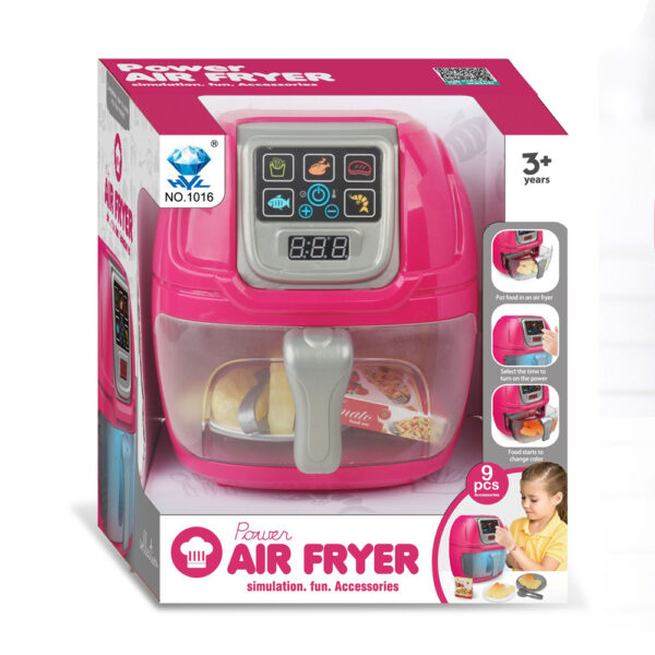 Yifeng Мултифункционален Уред за Готвене Power Air Fryer Розов