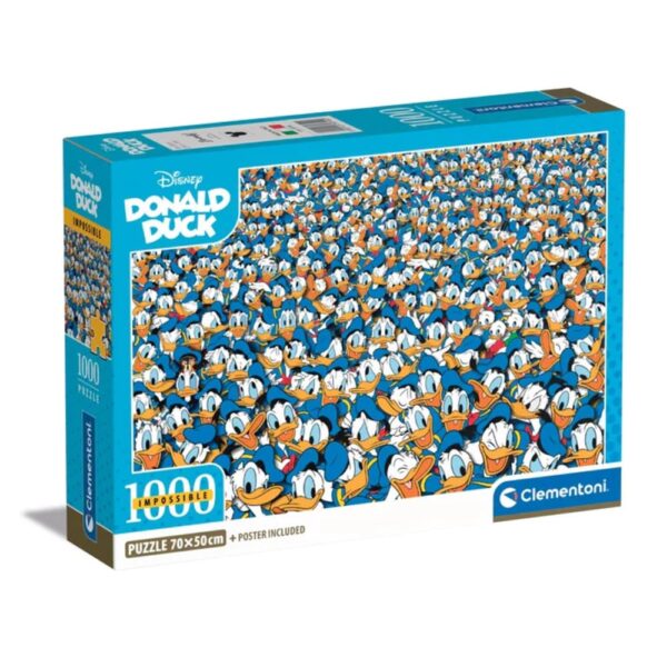 CLEMENTONI 1000ч. Impossible Donald Duck