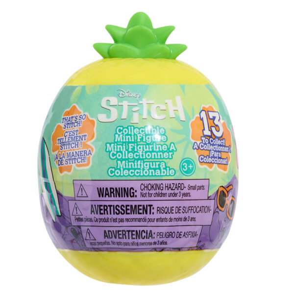 STITCH Мини фигура изненада в капсула ананас 46334