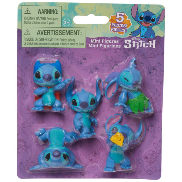 STITCH 5 мини фигури Пикник