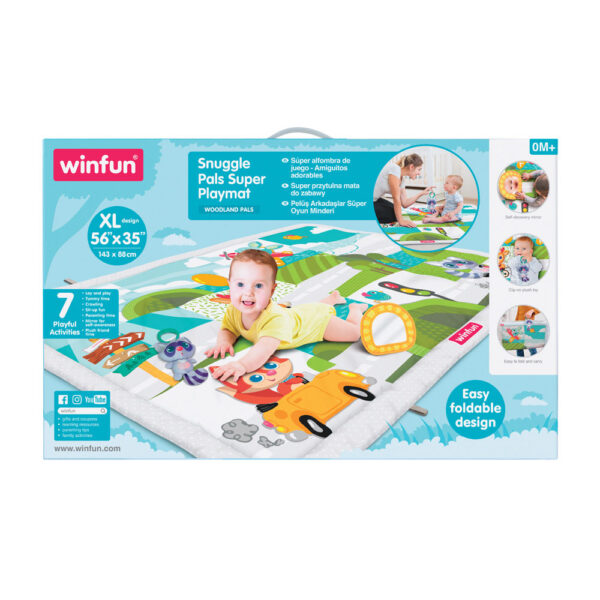 WINFUN Бебешки игрален килим Snuggle Pals