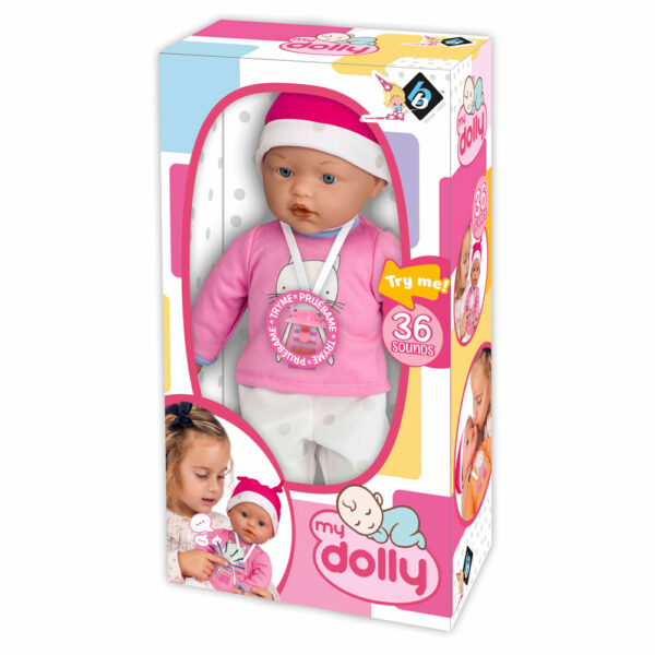 LT Кукла My Dolly с биберон и 36 звука