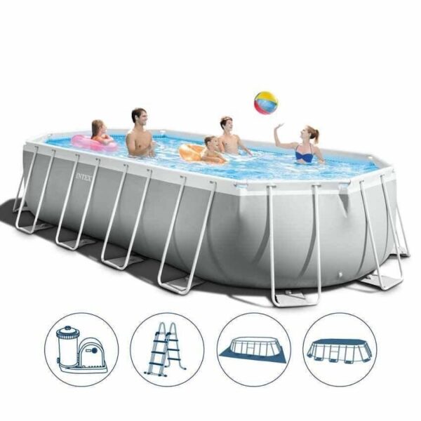Басейн INTEX Prism Frame 610x305x122 см с помпа 26798NP