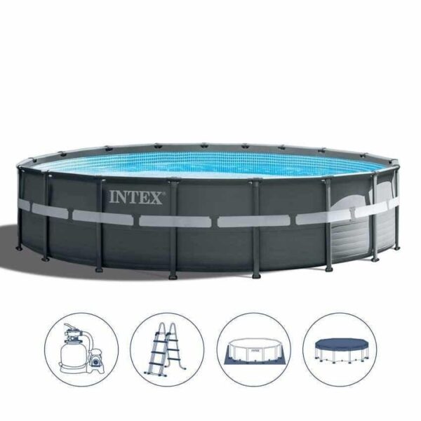Басейн INTEX Ultra Frame 549x132 см с пясъчен филтър