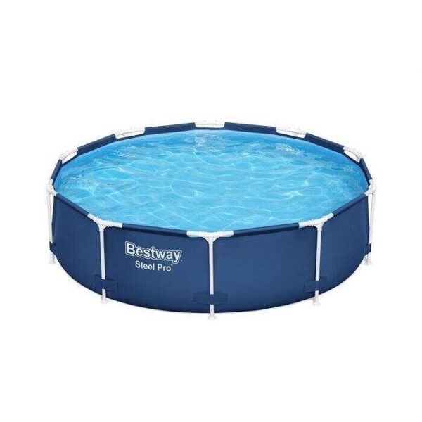 Сглобяем басейн Bestway 56677 с метална рамка, 305х76 см