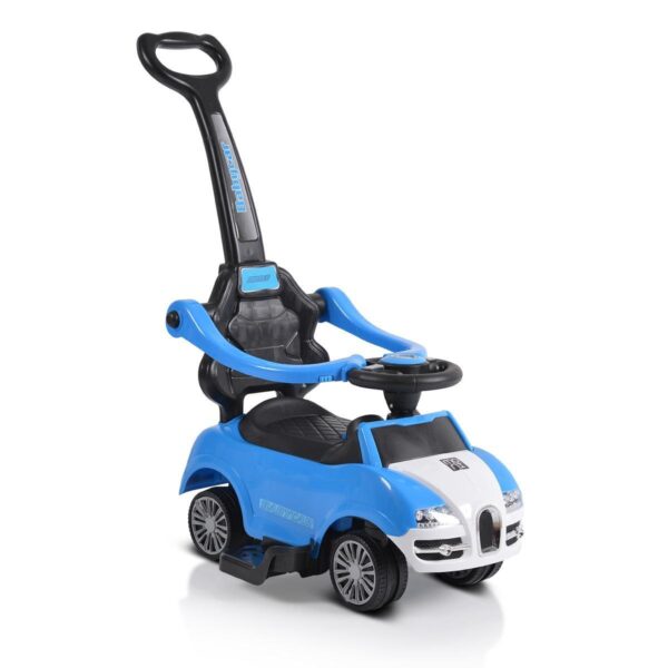 Кола за бутане с дръжка Rider 308 син
