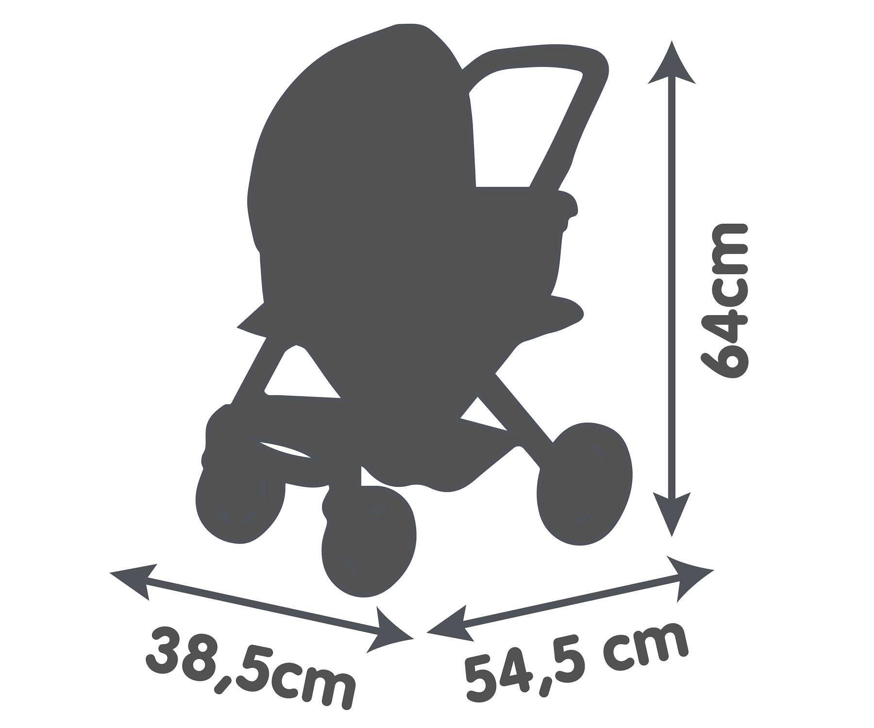 Количка за кукли Maxi - Cosi 3 в 1, Бежова, Smoby 7600253122 - Image 3