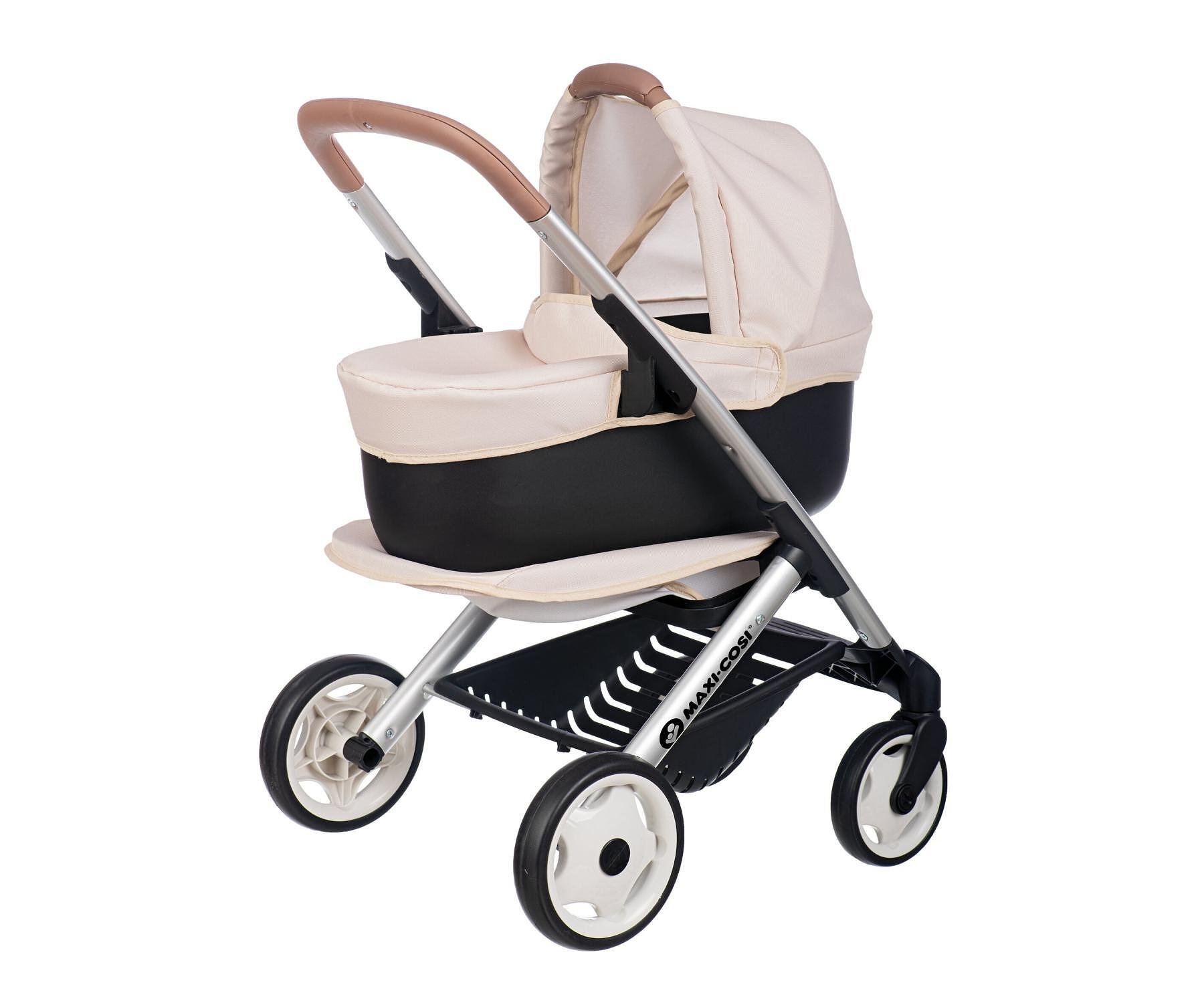 Количка за кукли Maxi - Cosi 3 в 1, Бежова, Smoby 7600253122 - Image 7