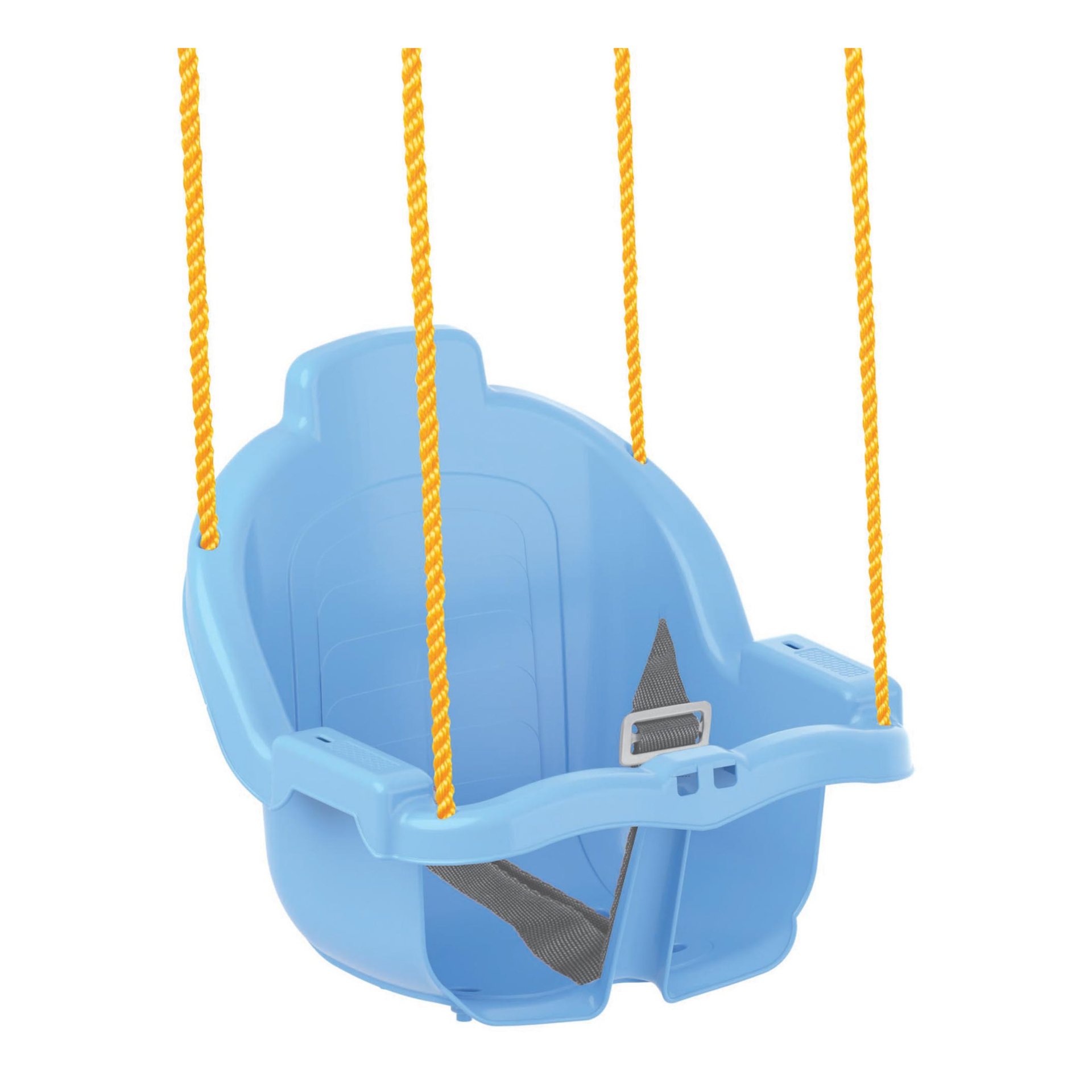 Детска люлка Pilsan Comfort Blue с въжета и предпазен колан