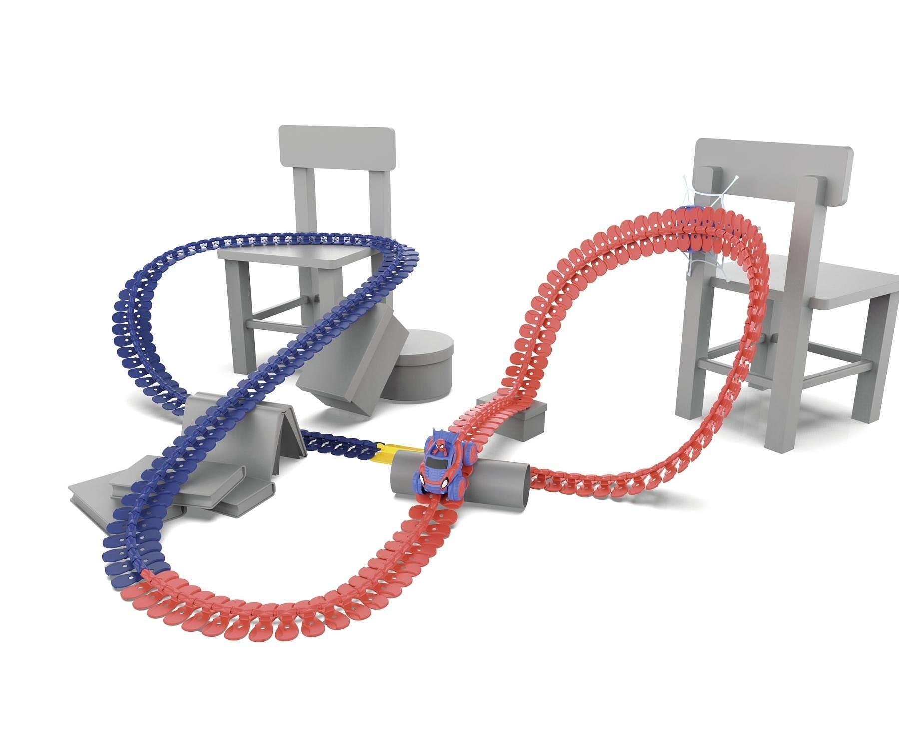 Писта с количка Smoby Spidey FleXtreme Racetrack 7600180918 - Image 9
