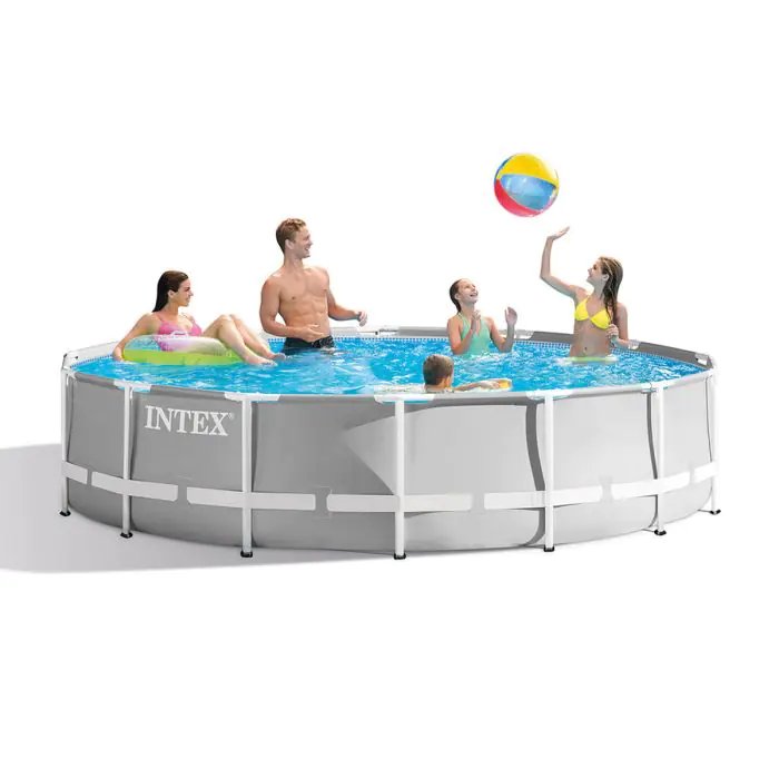Сглобяем басейн Intex Prism Frame 26720NP с филтърна помпа, 4.27х1.07 м - Image 2