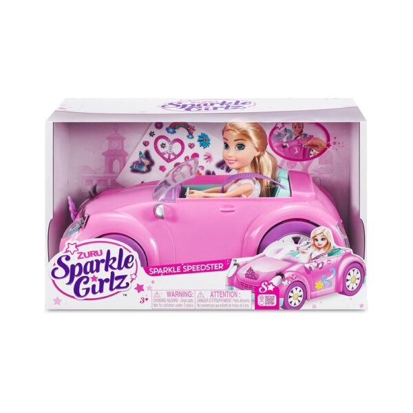 Sparkle Girlz – кабриолет с кукла 25 см