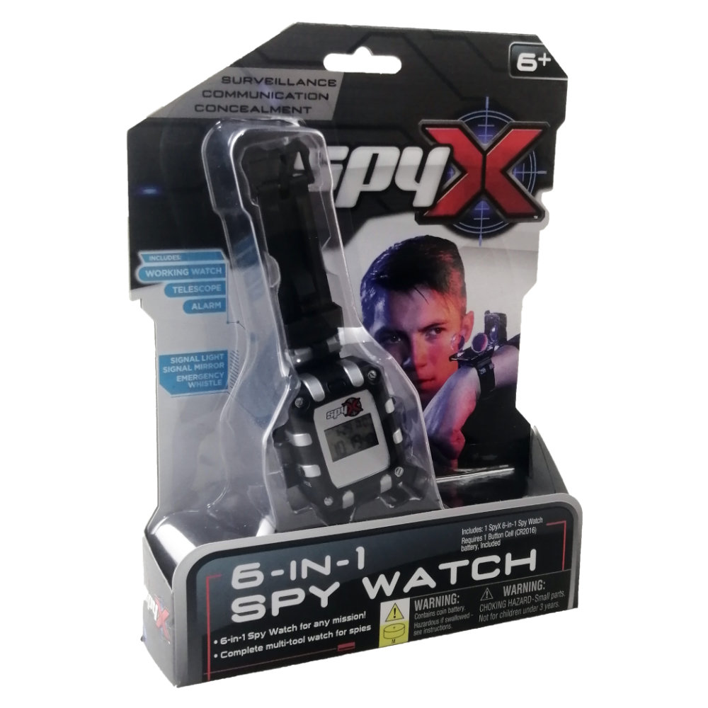 SpyX – шпионски часовник 6 в 1 с далекоглед и светлина - Image 3