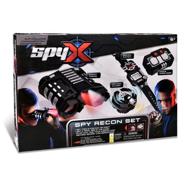 SpyX Recon – шпионски комплект с 4 устройства