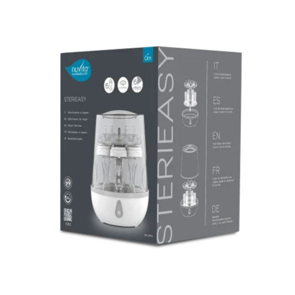 Nuvita Sterieasy 1083 – парен стерилизатор за 6 шишета
