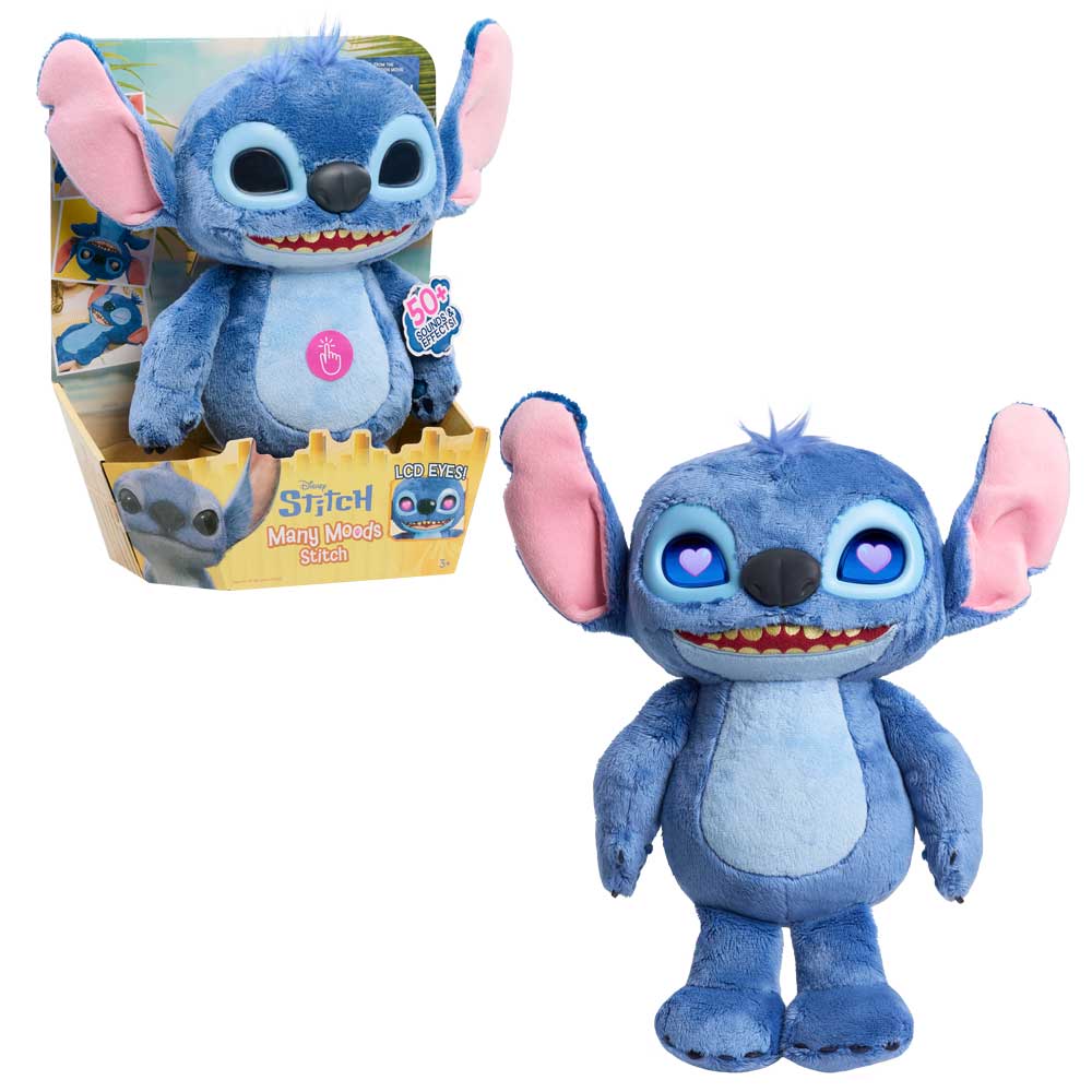 Stitch Many Moods – интерактивен Стич с LCD очи