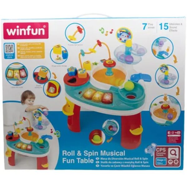 WinFun активна маса със 7 занимания и 15 мелодии