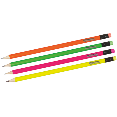 Colorino Kids Neon черен молив HB