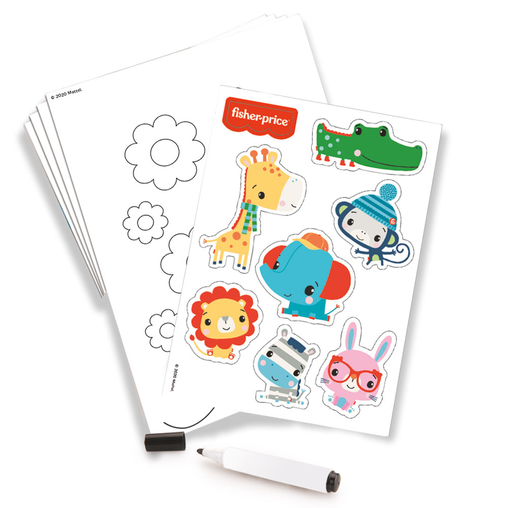 Fisher Price Easel 1811 – сгъваема дъска за рисуване - Image 7