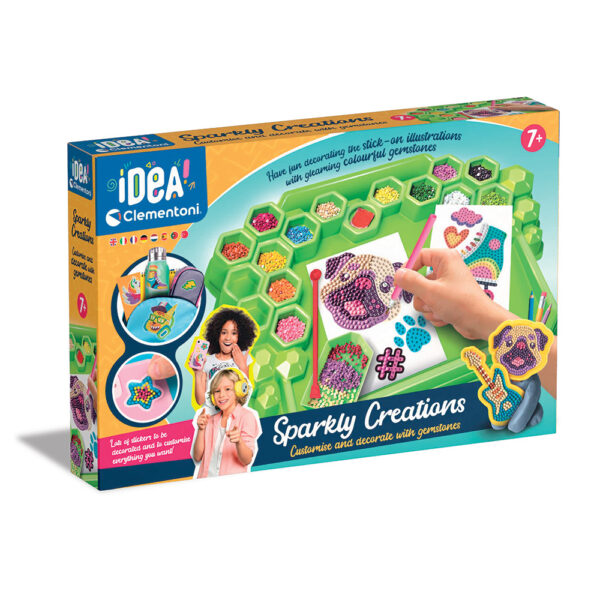 Clementoni IDEA Deluxe – диамантена мозайка и глина
