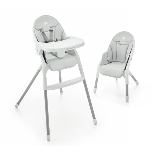 Kinderkraft DINNLY – столче за хранене, сиво