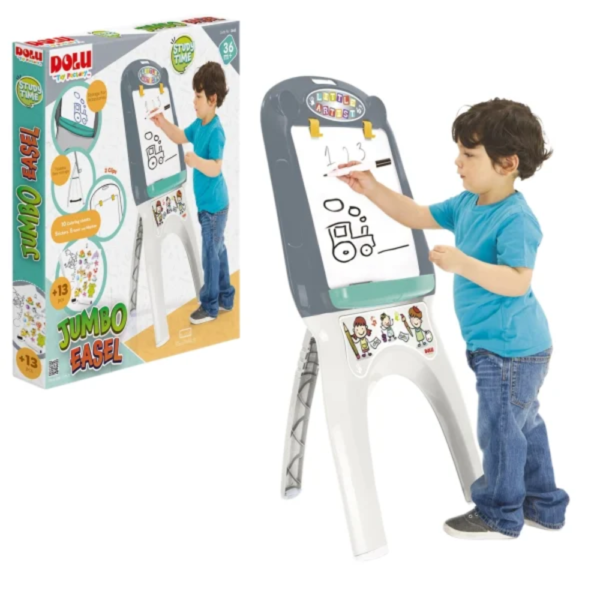 Dolu Jumbo Easel – двустранна дъска с карти и стикери