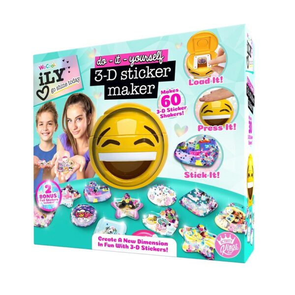 WeCool ILY – творческа машина за 30 обемни стикера