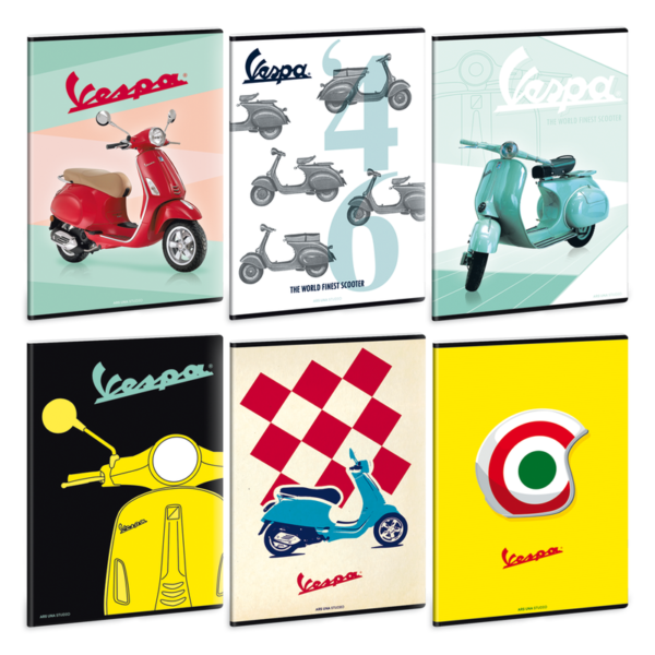 Тетрадка A4 Ars Una Vespa, 40 листа