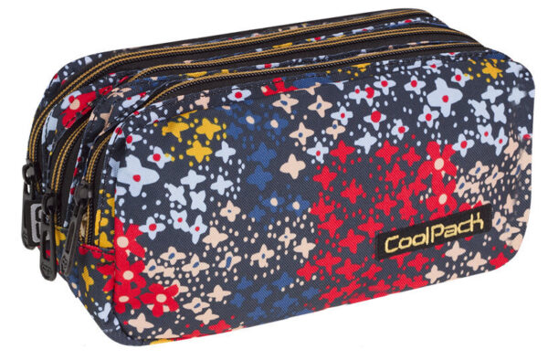 Ученически несесер с три ципа CoolPack Primus Summer Meadow