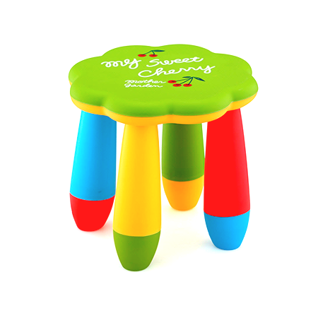 Детско столче Цвете LXS-309 в зелено – Horecano Kids