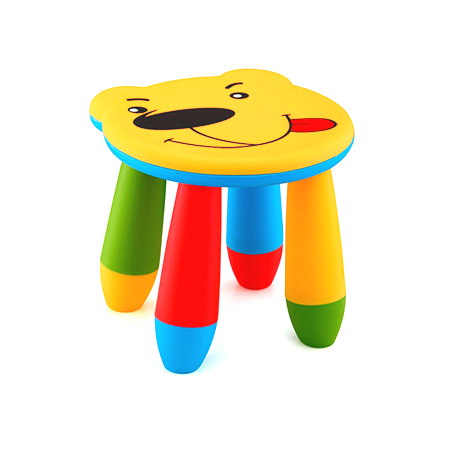 Детско столче Мече LXS-310 в жълто – Horecano Kids