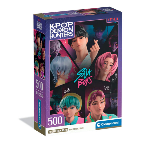 Clementoni KPOP Demon Hunters – пъзел с 500 части