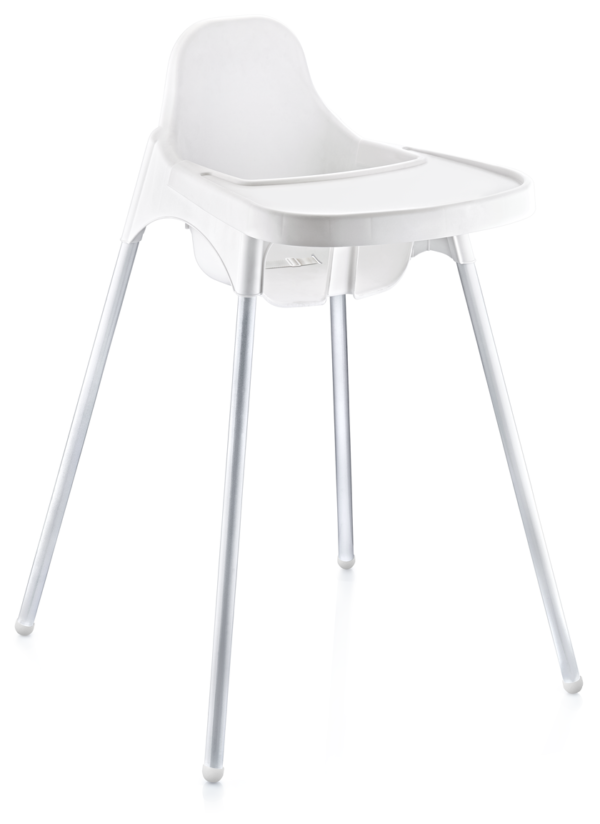 Високо столче за хранене HORECANO KIDS 201906-01, бяло