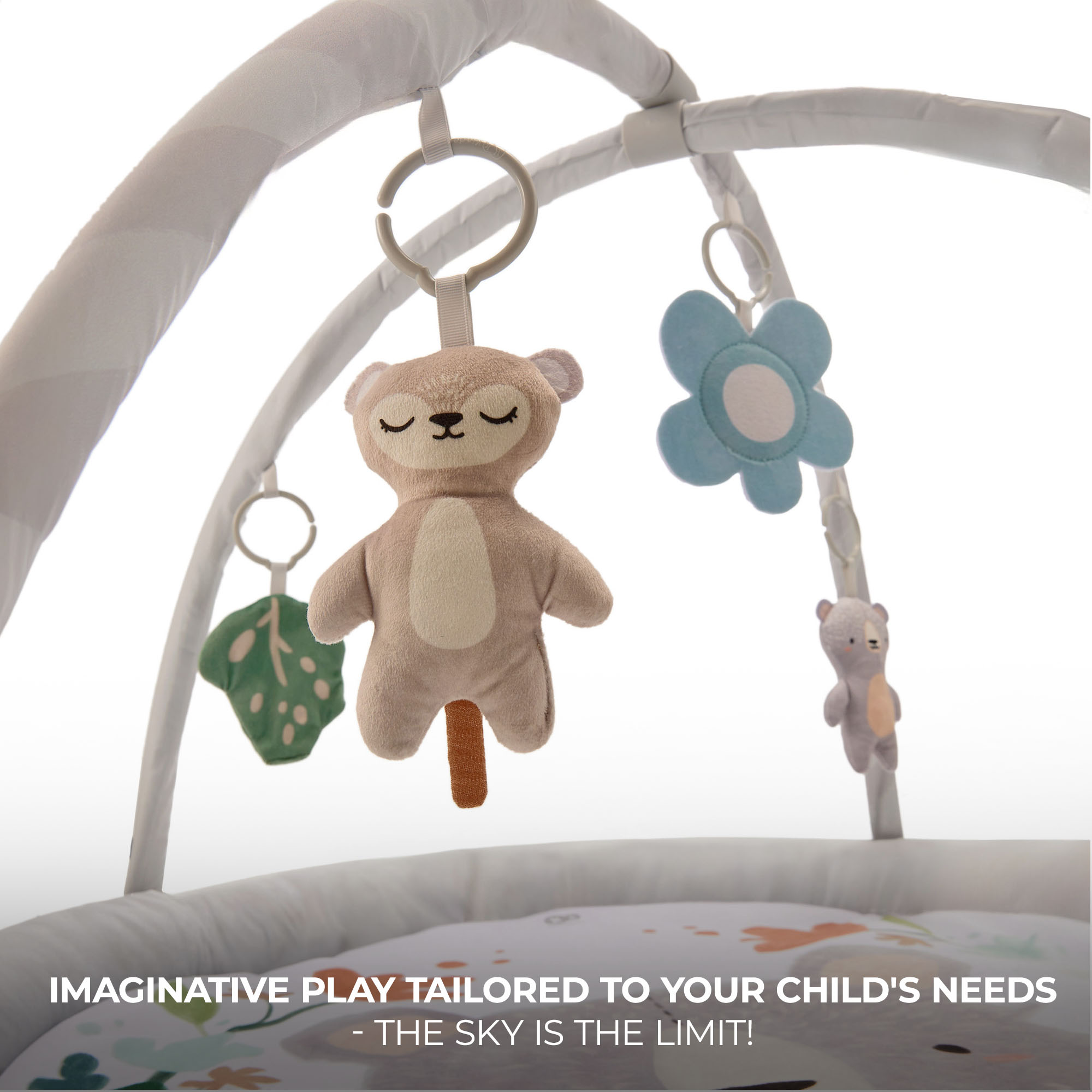 Активна гимнастика KinderKraft COZYPLAY с 5 играчки - Image 6