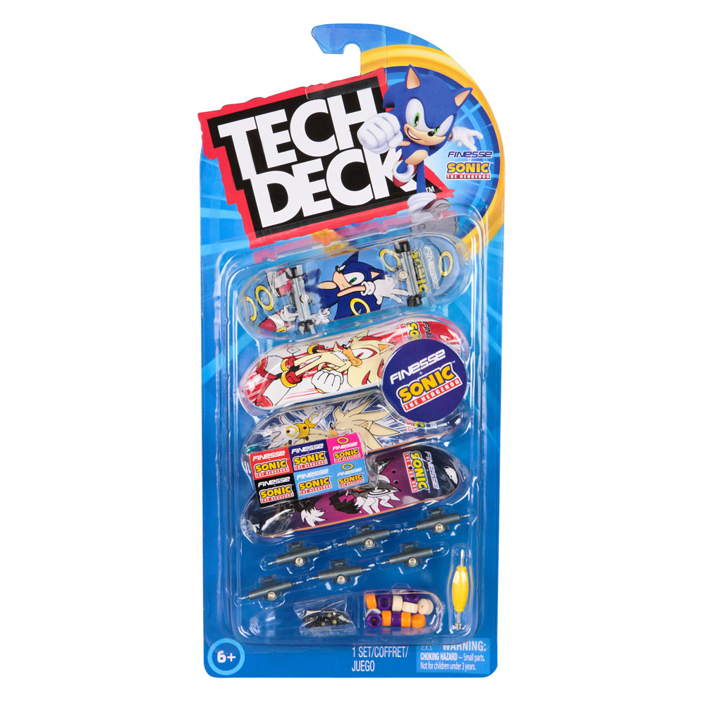 Tech Deck – комплект от 4 мини скейтборда за пръсти