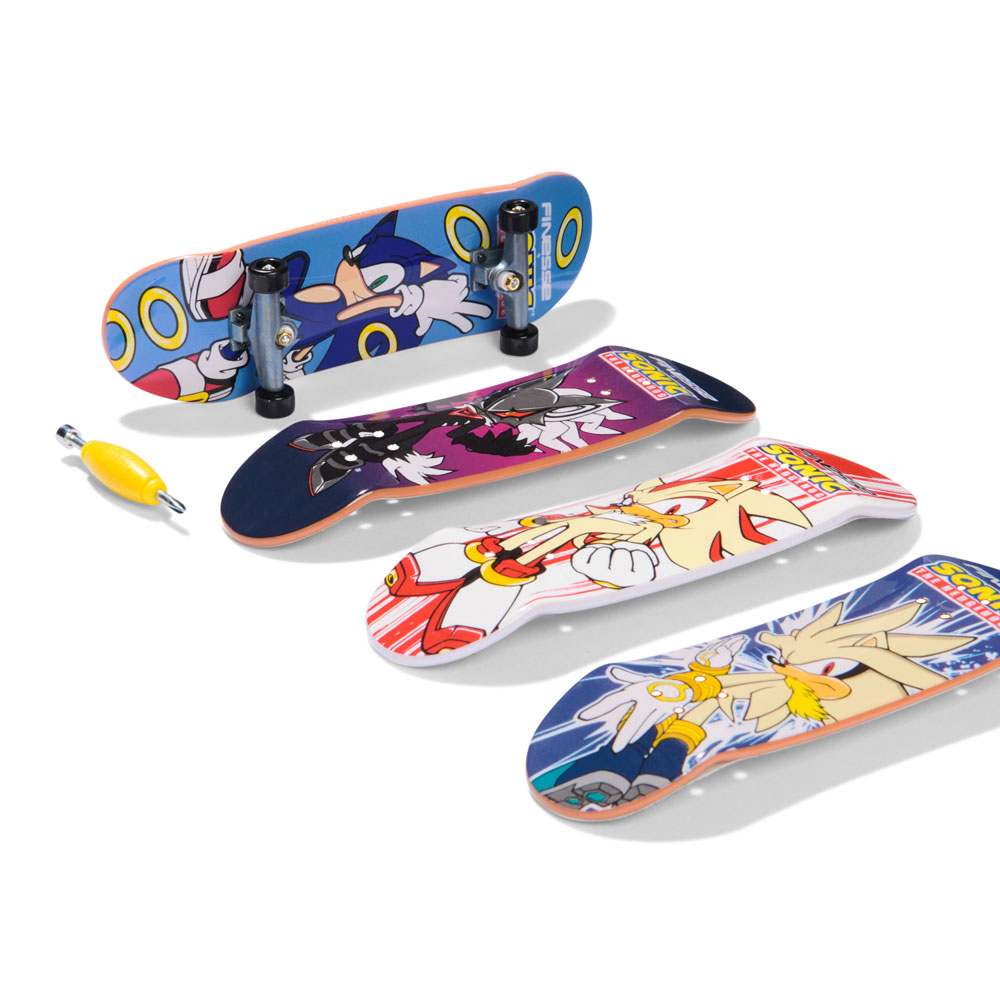 Tech Deck – комплект от 4 мини скейтборда за пръсти - Image 4