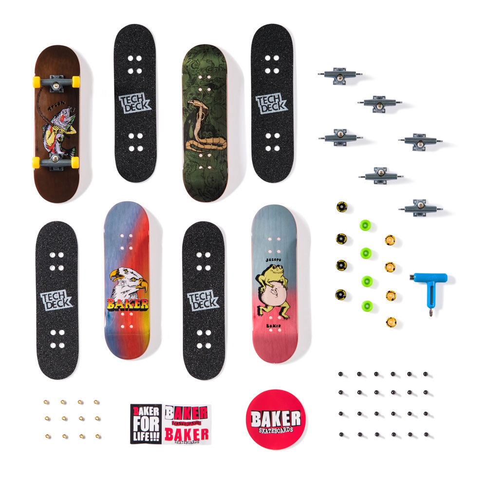 Tech Deck – комплект от 4 мини скейтборда за пръсти - Image 10