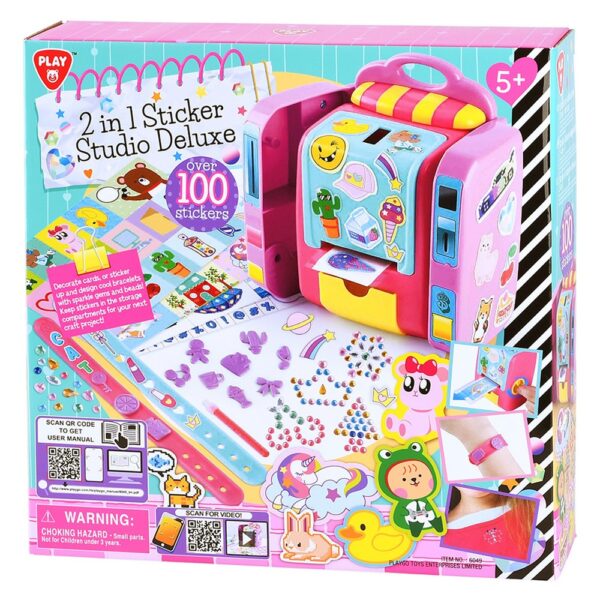 PlayGo Sticker Studio Deluxe 2 в 1 – стикери и гривни