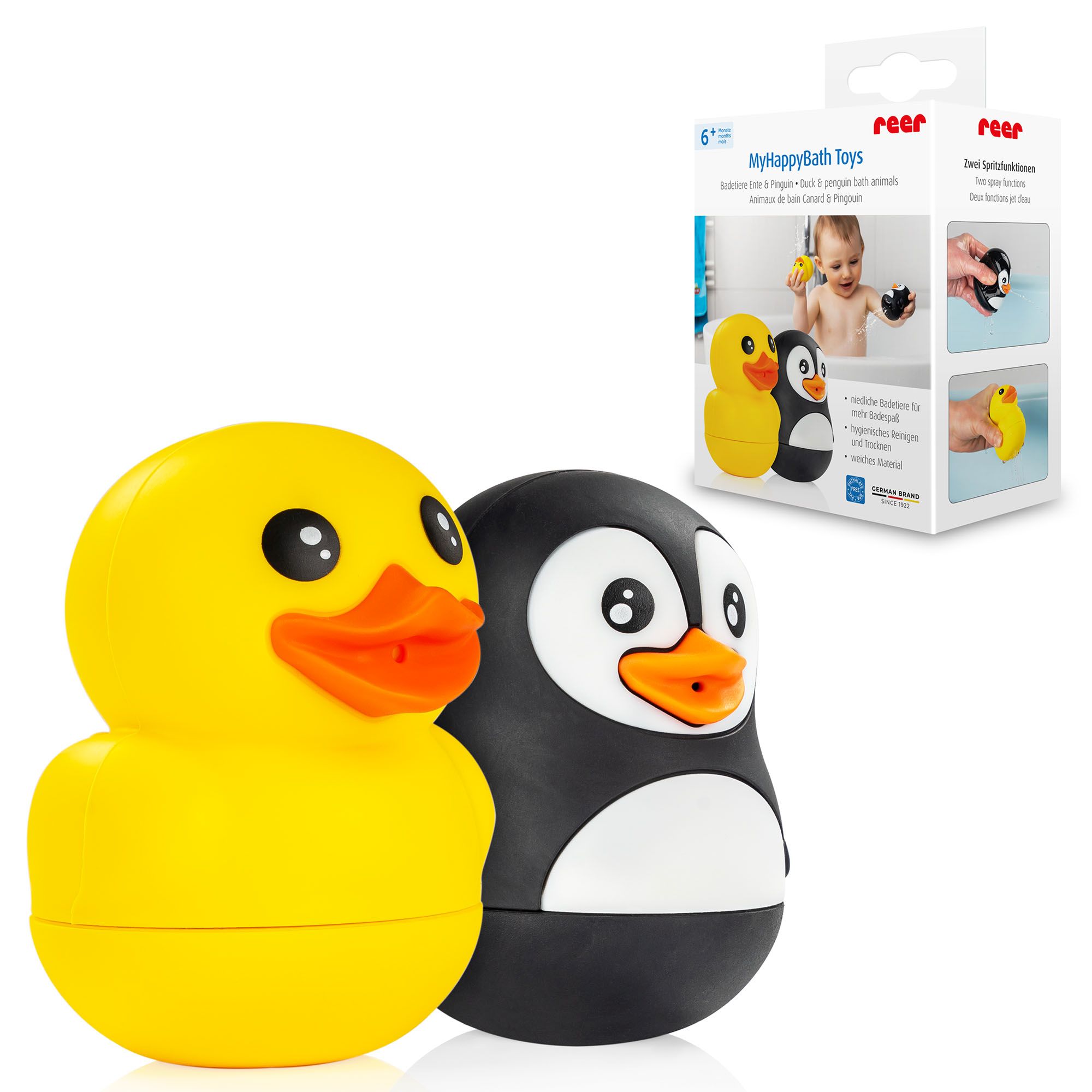 Reer 76093 – силиконови играчки за баня, 2 бр. - Image 6