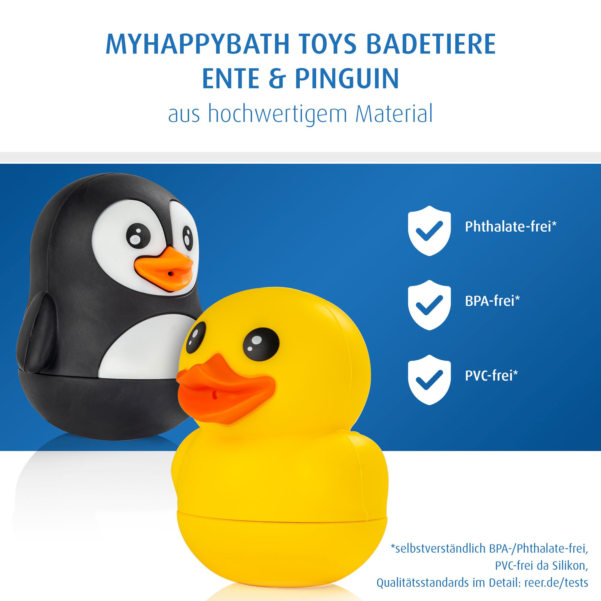 Reer 76093 – силиконови играчки за баня, 2 бр. - Image 4