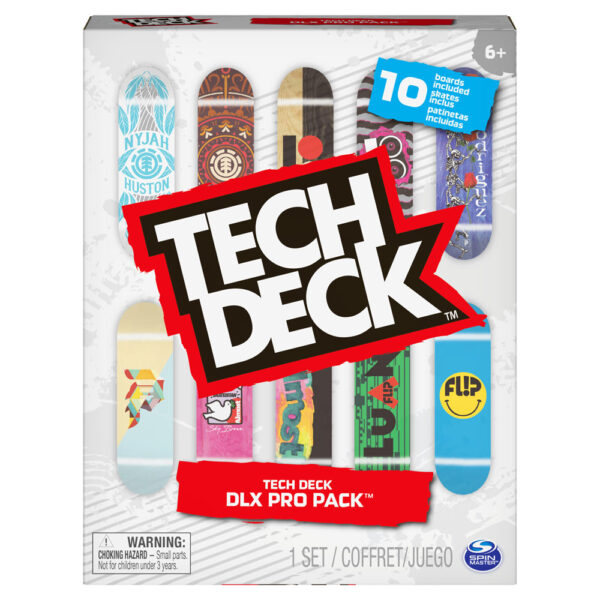 Tech Deck DLX Pro – комплект с 10 мини скейтборда