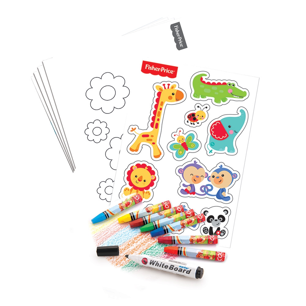 Fisher Price Easel 1811 – сгъваема дъска за рисуване - Image 4