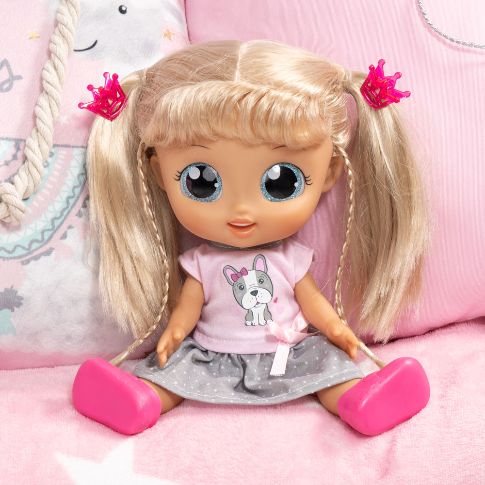 Bayer City Girl Кученце – кукла със звуци и аксесоари, 31 см - Image 6