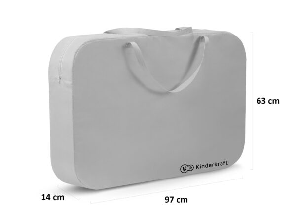 KinderKraft SOFI – бебешка кошара 4в1, сива